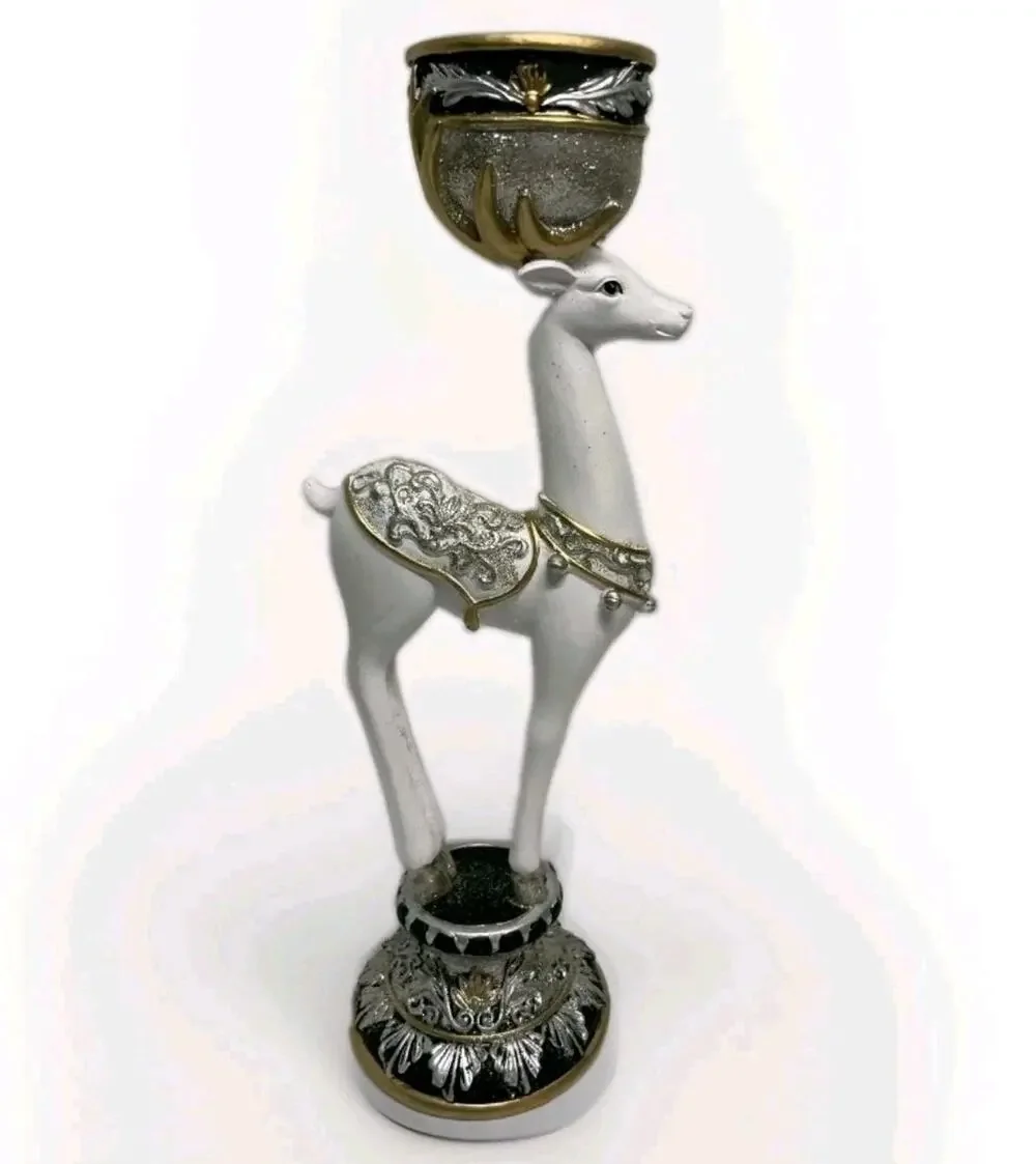 Teallight Candlestick Holders Christmas Table-Centerpiece - Home Table Candlesti